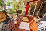 Terrasse - Haus: strandnah, Terrasse - Top-Hundeurlaub