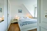 Schlafzimmer - Snetjers Hüs Appartement 12 - Top-Hundeurlaub