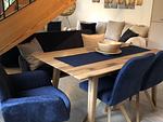 Wohnzimmer - Blue Lounge Ferienhaus - Top-Hundeurlaub