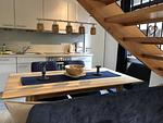 Küche / Küchenzeile - Blue Lounge Ferienhaus - Top-Hundeurlaub