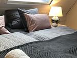 Schlafzimmer - Blue Lounge Ferienhaus - Top-Hundeurlaub