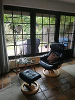 Wohnzimmer - Lüttje Krabbe Ferienhaus - Top-Hundeurlaub