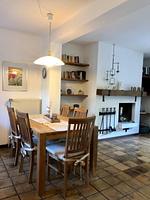 Wohnzimmer - Lüttje Krabbe Ferienhaus - Top-Hundeurlaub