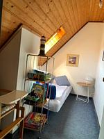 Schlafzimmer - Lüttje Krabbe Ferienhaus - Top-Hundeurlaub