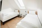 Schlafzimmer - Quartier M12 - Top-Hundeurlaub