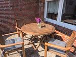 Terrasse - Ferienhaus Albatros - Top-Hundeurlaub