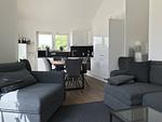 Wohnzimmer - Watt n Meer Ferienhaus Sehestedt - Top-Hundeurlaub