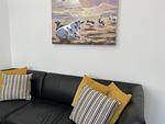 Dekoratives Detail - Kuh Blick Ferienhaus Sehestedt - Top-Hundeurlaub