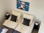 Schlafzimmer - Kuh Blick Ferienhaus Sehestedt - Top-Hundeurlaub
