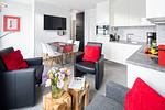 Wohnzimmer - Wohnung 3 - Top-Hundeurlaub