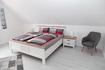 Schlafzimmer - Deichterrasse - Top-Hundeurlaub