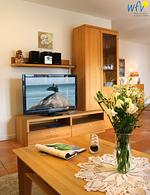 Wohnzimmer - Zeesenhaus - Ferienwohnung 3 - Top-Hundeurlaub