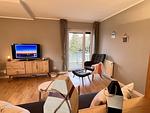 Wohnzimmer - Fewo Strandbude - Top-Hundeurlaub