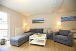 Wohnzimmer mit Schlafcouch - Wohnung 15 - Top-Hundeurlaub