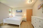 1. Schlafzimmer mit Doppelbett - Wohnung 15 - Top-Hundeurlaub