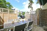Terrasse mit Sitzgruppe - Wohnung 15 - Top-Hundeurlaub