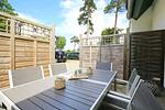 Terrasse mit Gartenmöbeln - Wohnung 15 - Top-Hundeurlaub