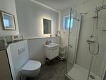 Badezimmer - Fewo Strandkörbchen - Top-Hundeurlaub