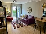 Wohnzimmer - Fewo Strandkörbchen - Top-Hundeurlaub