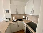 Küche / Küchenzeile - App. 43 "Woodwhite" - Top-Hundeurlaub