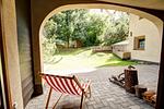 Terrasse - 1-Zimmerwohnung 106 Typ B - Top-Hundeurlaub