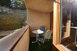 Balkon - 1 1/2-Zimmerwohnung 309 Typ C - Top-Hundeurlaub