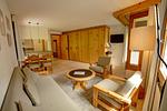 Wohnzimmer - 2-Zimmerwohnung 410 Typ E - Top-Hundeurlaub