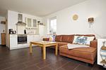 Wohnzimmer - FeWo1:Terrasse,Sauna,Schwimmbad - Top-Hundeurlaub