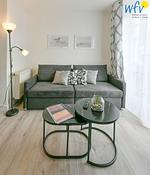 Wohnzimmer - Ferienwohnung 12a - Top-Hundeurlaub