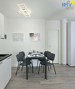 Küche / Küchenzeile - Ferienwohnung 12a - Top-Hundeurlaub