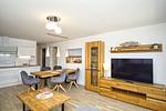 Wohnzimmer - FeWo10: Sauna; hafennah - Top-Hundeurlaub