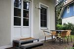 Terrasse - Strandparadies 1 - Top-Hundeurlaub
