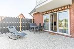 Ferienwohnung Land & Meer Terrasse - Ferienwohnung Land & Meer - Top-Hundeurlaub