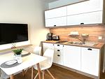 Küche / Küchenzeile - Appartement 17 - Top-Hundeurlaub