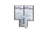 Grundriss - Appartement 17 - Top-Hundeurlaub