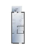 Grundriss - Appartement 21 - Top-Hundeurlaub