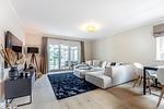 Wohnzimmer - Dünen Lodge - Top-Hundeurlaub