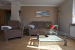 Wohnzimmer - Bienchen EG - Top-Hundeurlaub