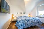 Schlafzimmer - Wohnung Meerjungfrau 2 - Top-Hundeurlaub