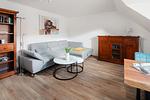 Wohnzimmer - Ferienwohnung Meersalz - Top-Hundeurlaub