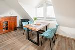 Wohnzimmer - Ferienwohnung Meersalz - Top-Hundeurlaub
