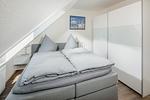 Schlafzimmer - Ferienwohnung Meersalz - Top-Hundeurlaub