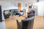 Wohnzimmer - Ferienwohnung Strandflieder - Top-Hundeurlaub