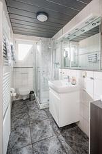 Badezimmer - Ferienwohnung Strandflieder - Top-Hundeurlaub
