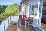 Balkon - Ferienwohnung Strandflieder - Top-Hundeurlaub