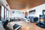 Wohnzimmer - Ferienhaus Leihberg - Top-Hundeurlaub