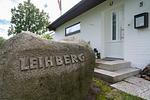 Fassade / Eingang - Ferienhaus Leihberg - Top-Hundeurlaub