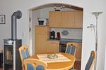 Küche / Küchenzeile - Ferienhaus Villa Hildalbert - Top-Hundeurlaub