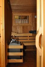 Sauna - Ferienhaus Villa Hildalbert - Top-Hundeurlaub