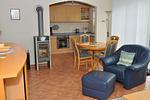 Wohnzimmer - Ferienhaus Villa Hildalbert - Top-Hundeurlaub